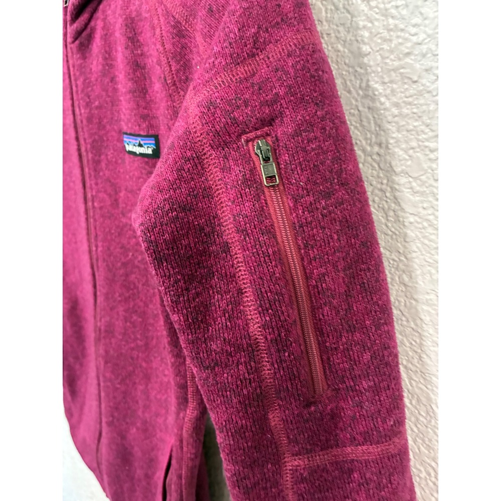 Patagonia Women Better Sweater Full Zip Hoodie Jacket Pink XS 25538 - Picture 4 of 5